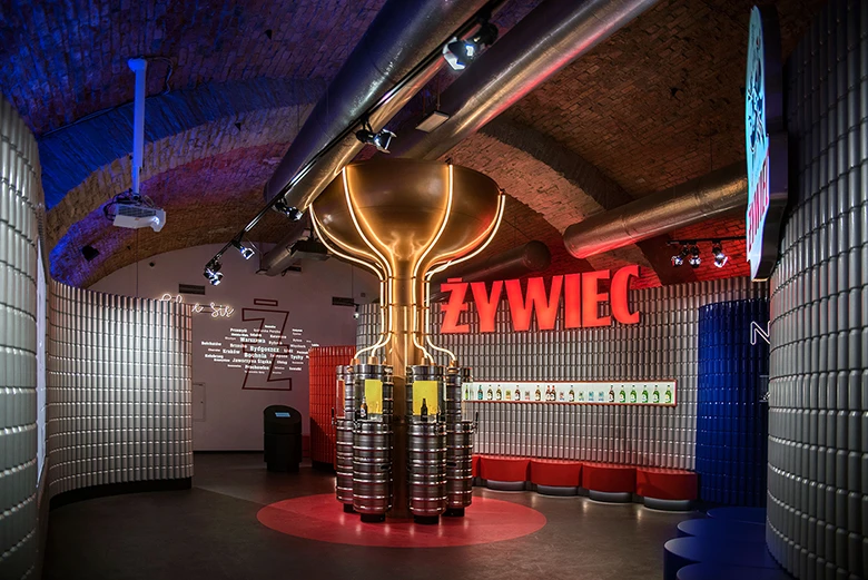 Zrealizowane ekspozycje muzealne: Browar Żywiec - nowa odsłona 02
